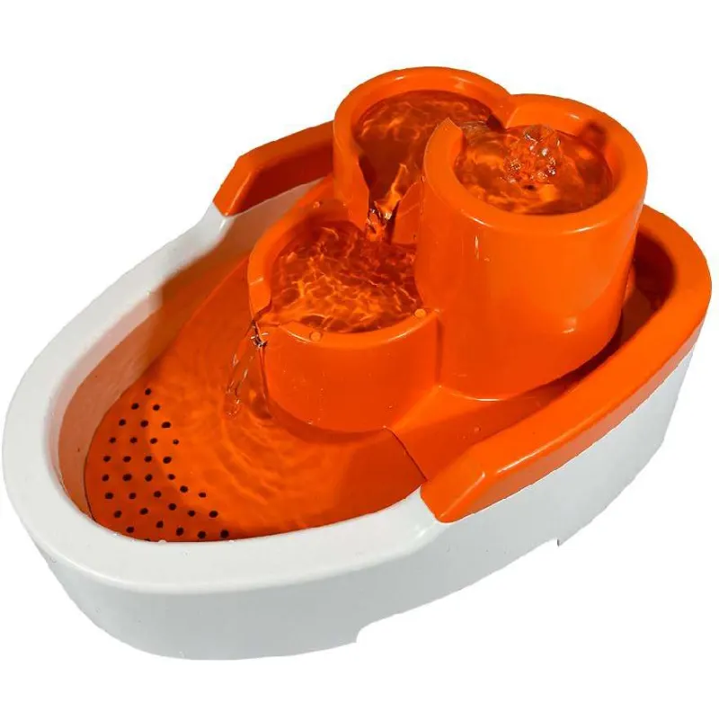 Fonte Gato Duracats Bivolt 2,5 Litros Laranja
