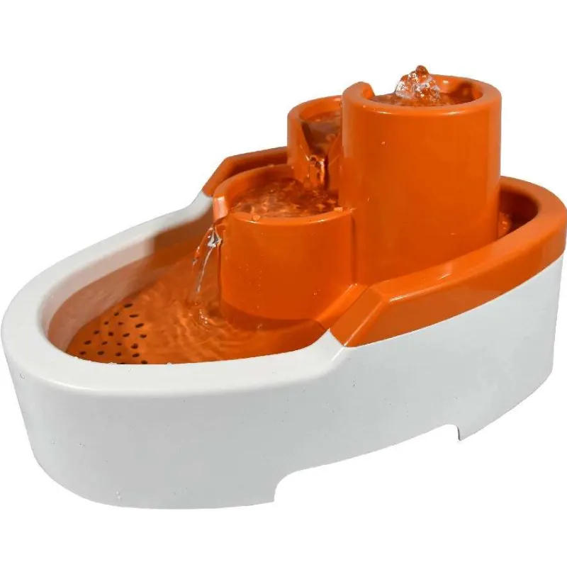 Fonte Gato Duracats Bivolt 2,5 Litros Laranja
