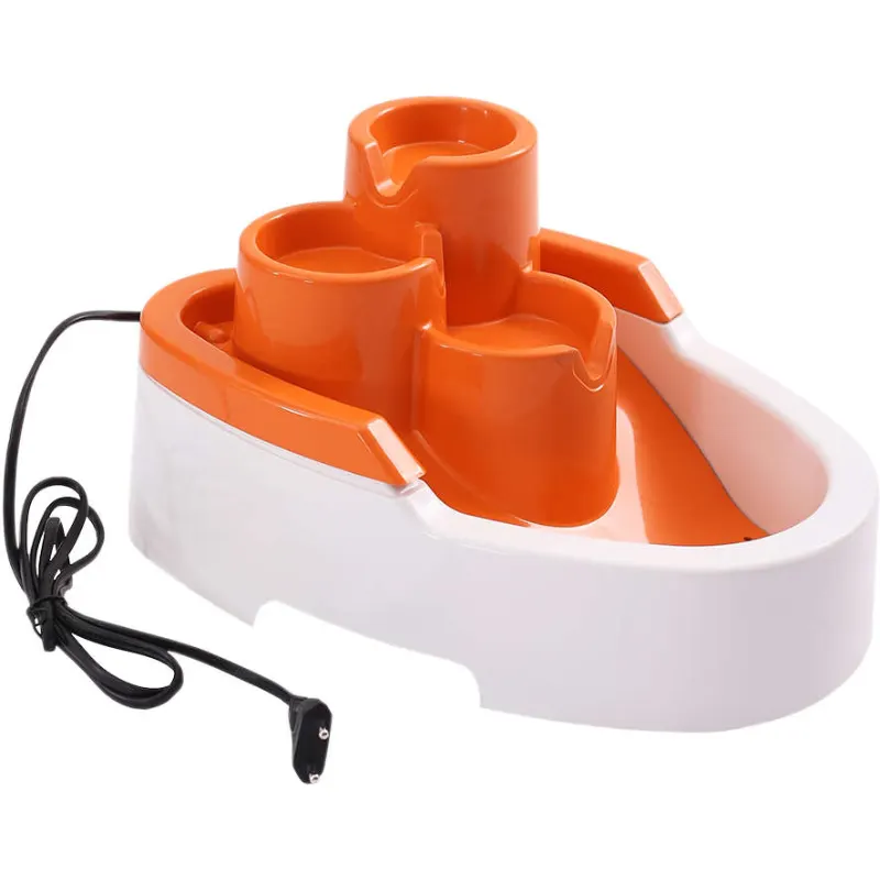 Fonte Gato Duracats Bivolt 2,5 Litros Laranja