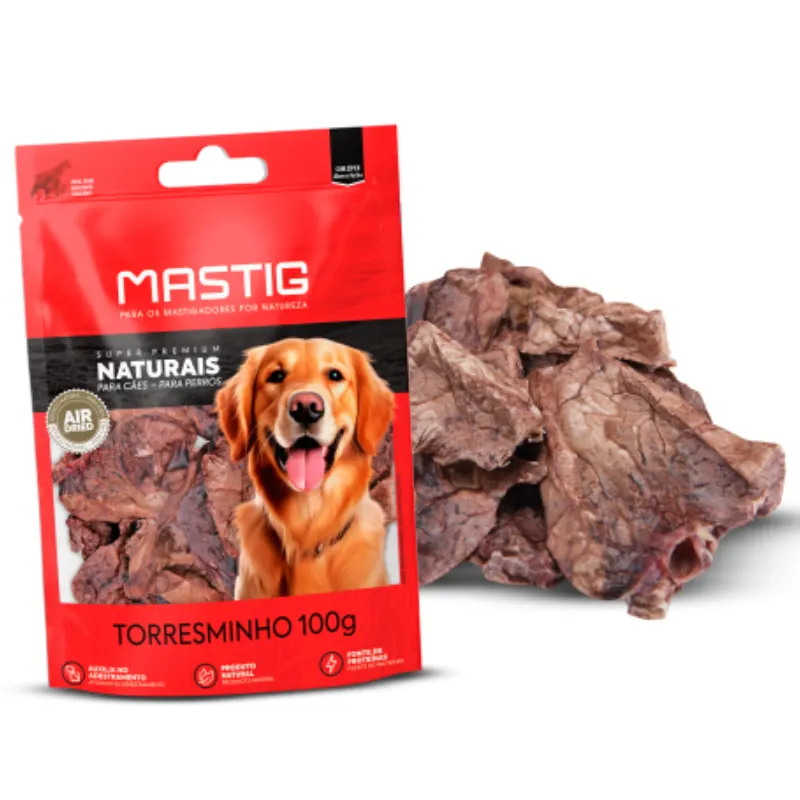 Mastig Torresminho Pulmão Bovino 100 g