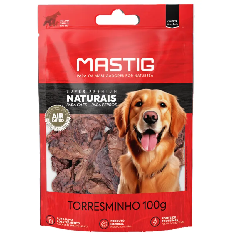 Mastig Torresminho Pulmão Bovino 100 g