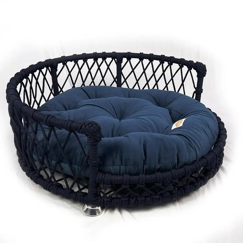 Cama Concha Celebre Azul Escuro para Cães G