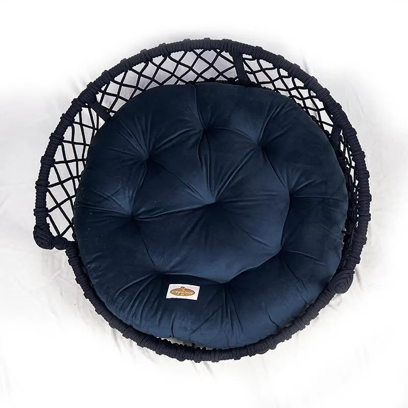 Cama Concha Celebre Azul Escuro para Cães G