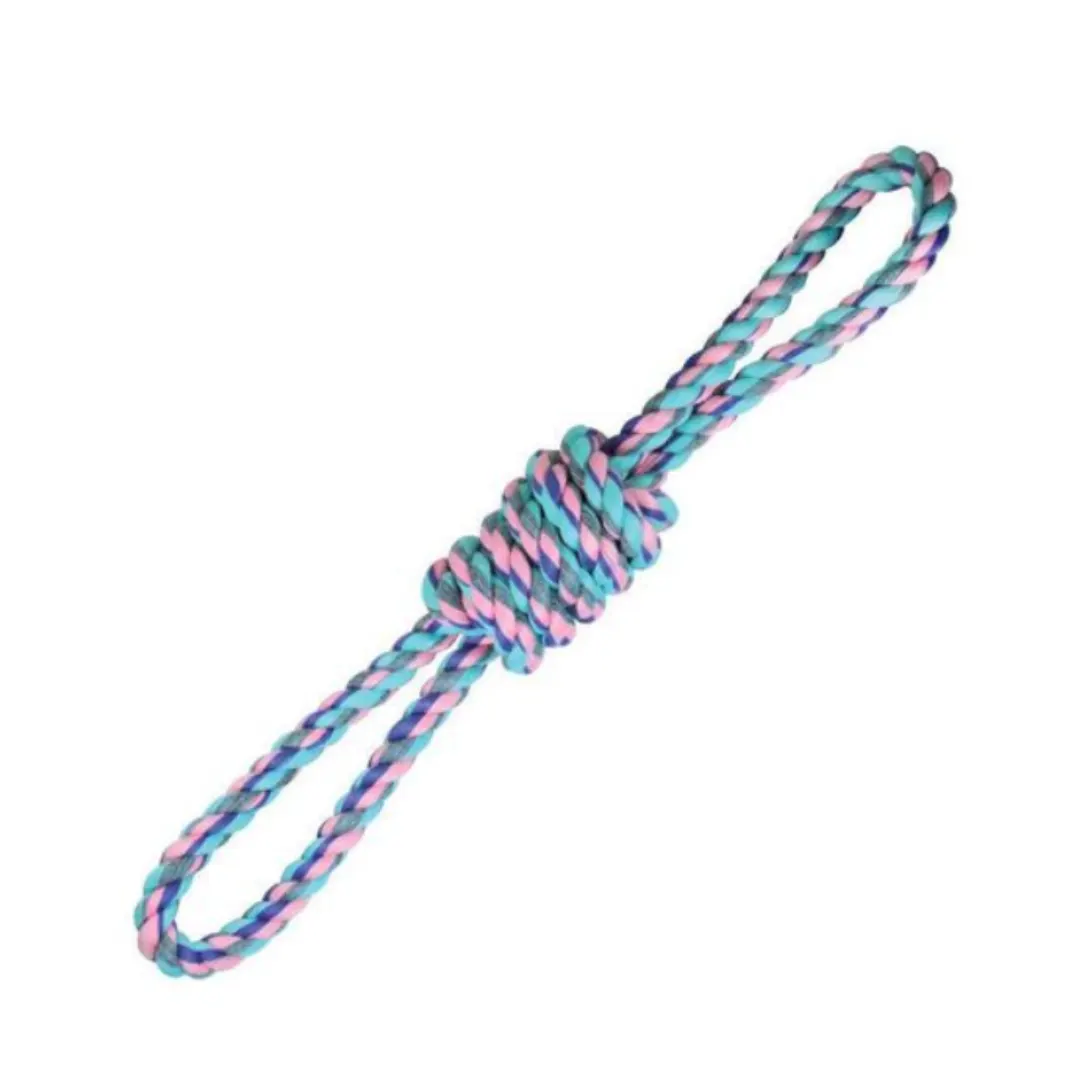 Brinquedo Mordedor Corda 8 Twisted Pastel para Cães