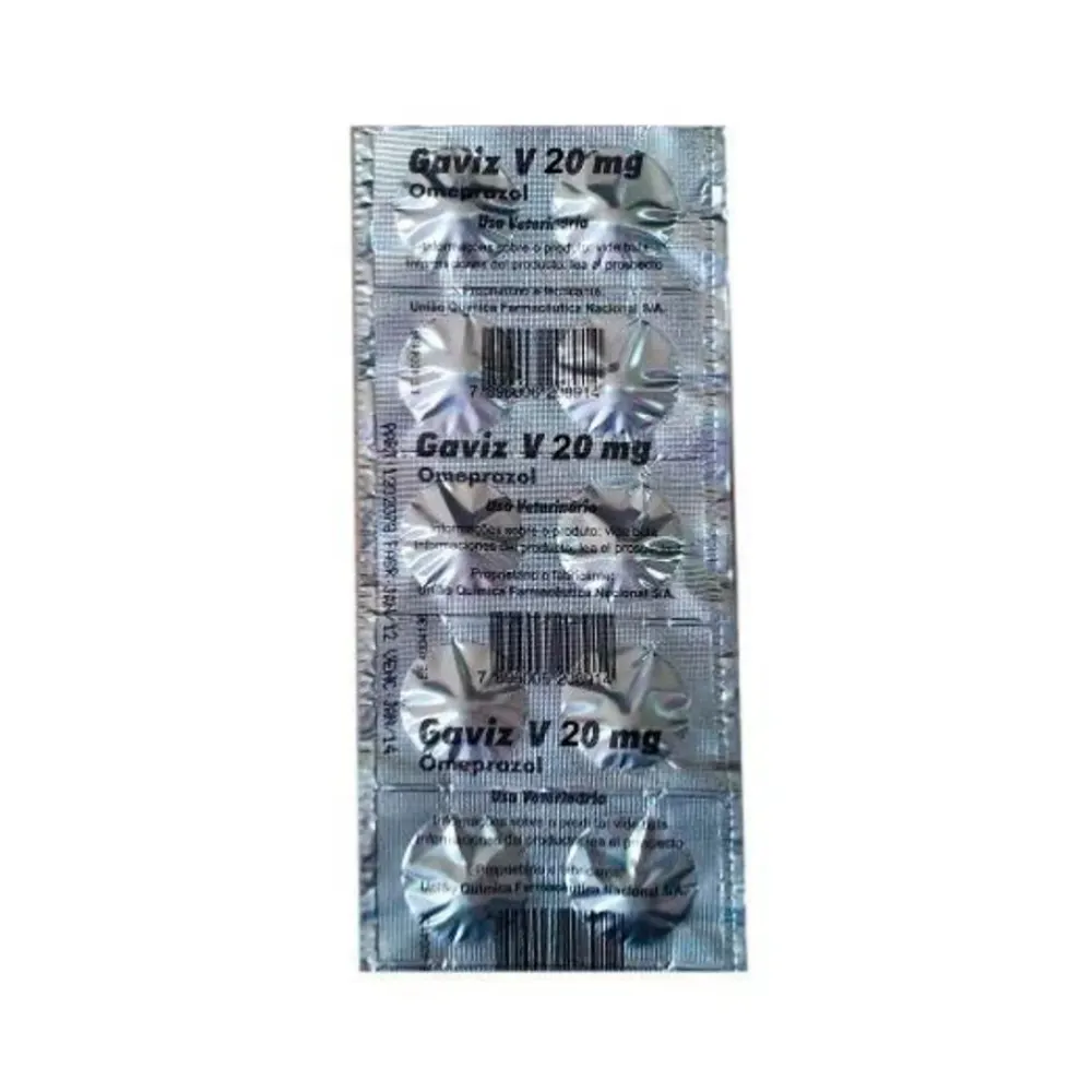 Gaviz 20mg Omeprazol Strip com 10 Comprimidos