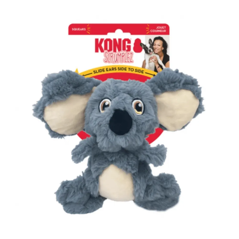 Brinquedo Kong Scrumplez koala Para Cães - Médio