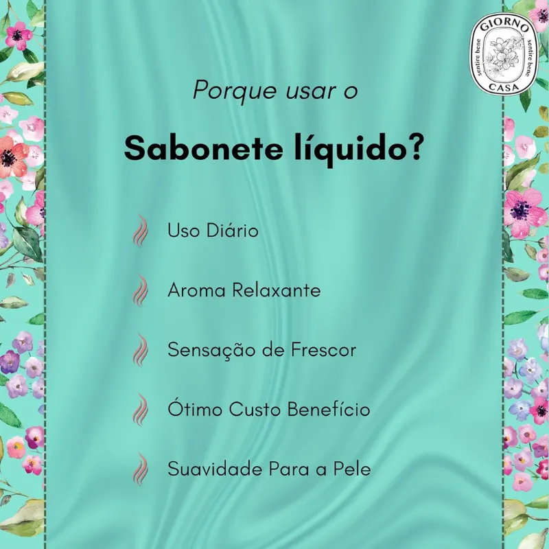 Giorno Casa Sabonete Liquido Verbena 350 ml