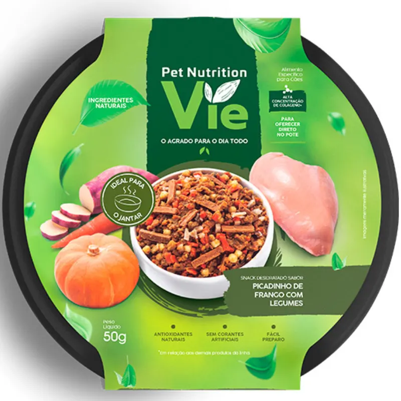 Snack Pet Vie Picadinho de Frango para Cães 50 g