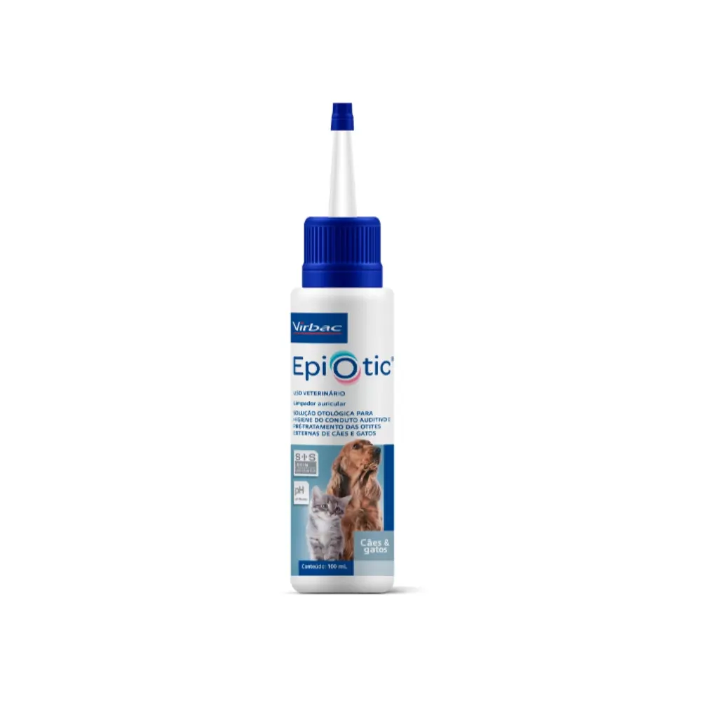 Solução Otológica Epiotic SIS para Cães e Gatos 100ml