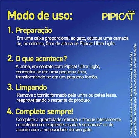 Areia Sanitária Kelco Pipicat Ultra Light 2kg