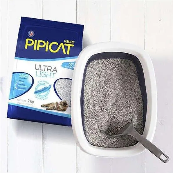 Areia Sanitária Kelco Pipicat Ultra Light 2kg