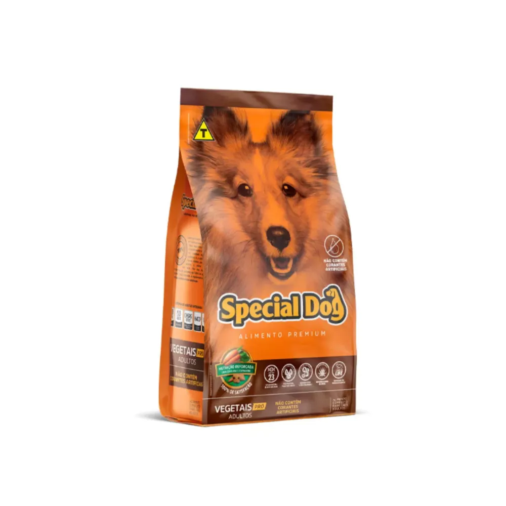 Ração Premium Special Dog para Cães Adultos Vegetais Pro 15Kg