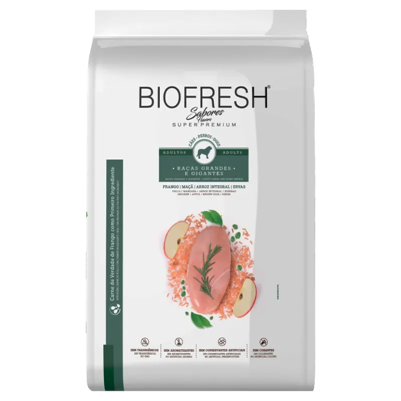 Ração Biofresh Cão Adulto Grande e Gigante Frango