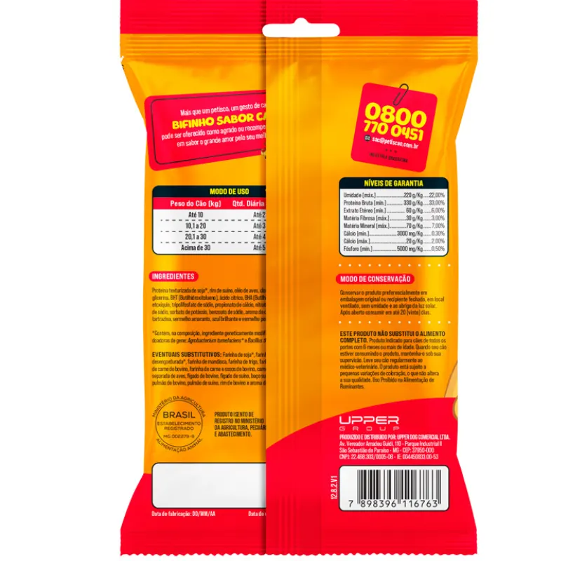 Petiscão Palito Mastigável Carna 60 g