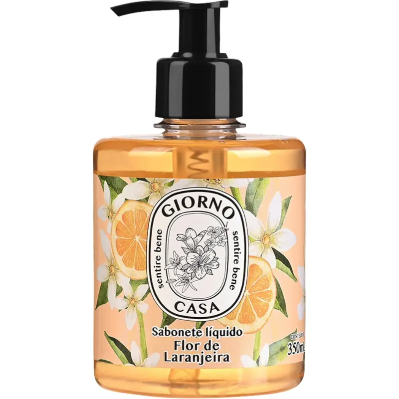 Giorno Casa Sabonete Liquido Flor de Laranjeira 350 ml