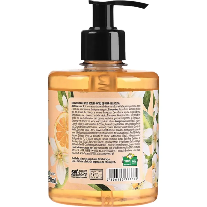 Giorno Casa Sabonete Liquido Flor de Laranjeira 350 ml