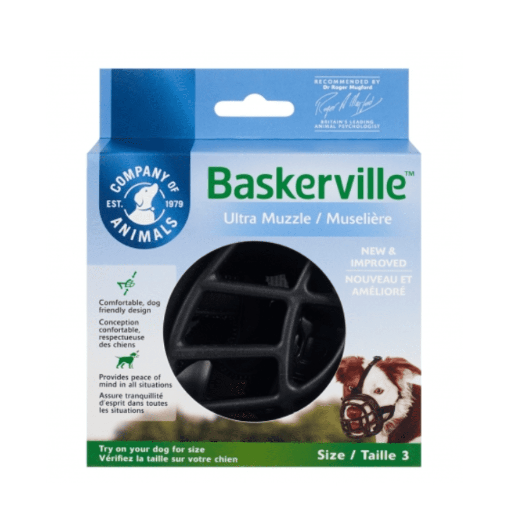 Focinheira Baskerville Ajustável Para Cães Tam.3 - M