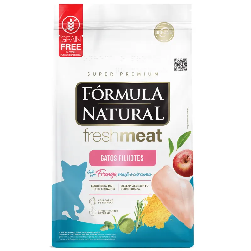 Ração Formula Natural Fresh Meat para Gatos Filhotes 10,1 Kg