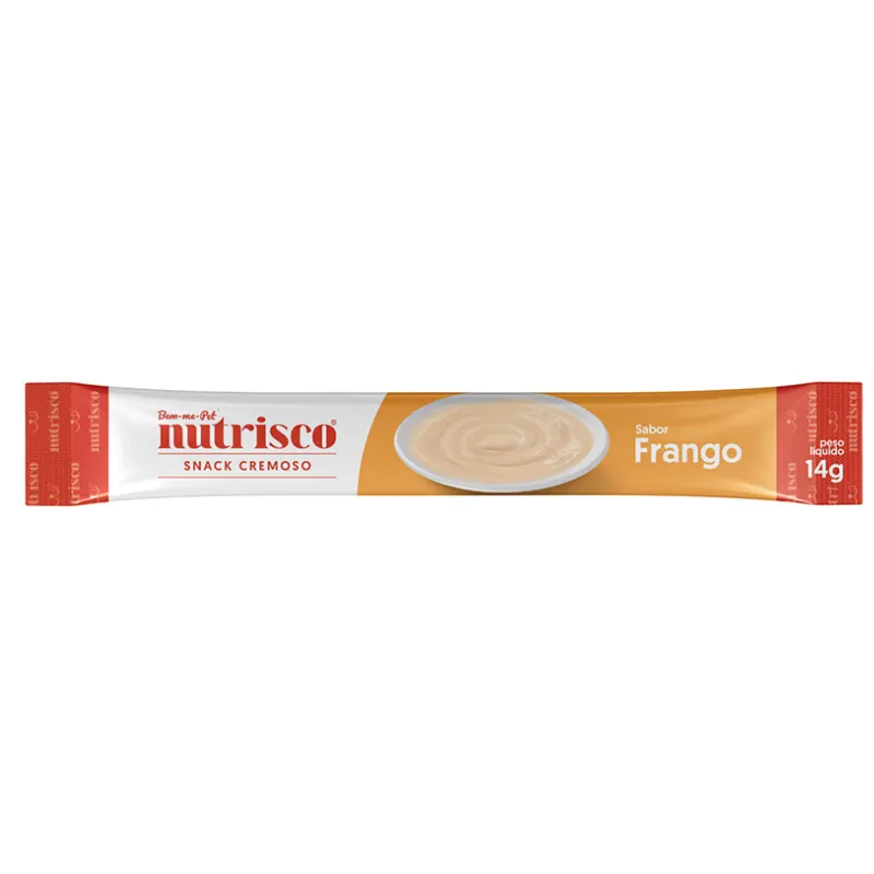Snack Cremoso Nutrisco Sabor Frango para Gatos 56g