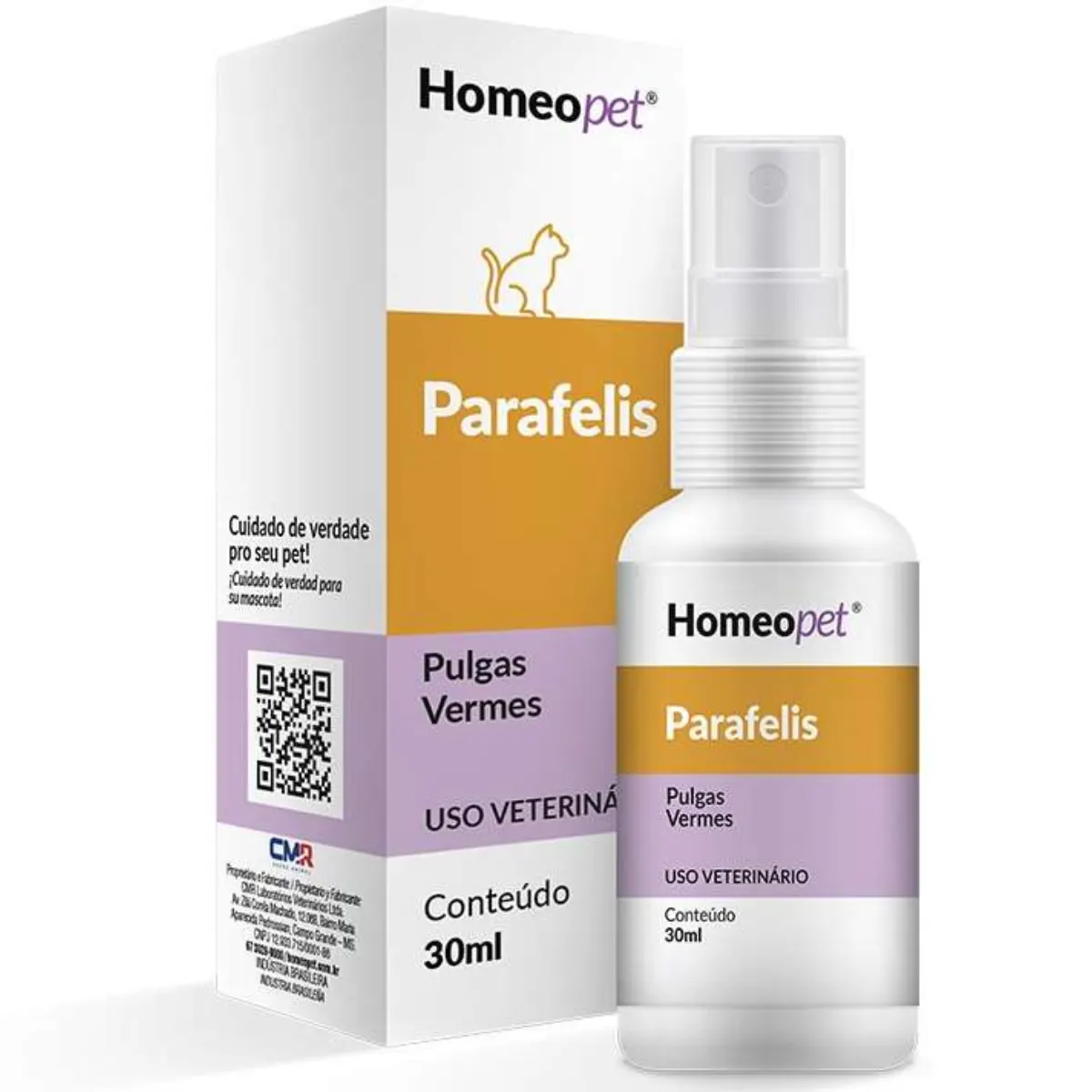 HOMEOPET PARAFELIS 30ML