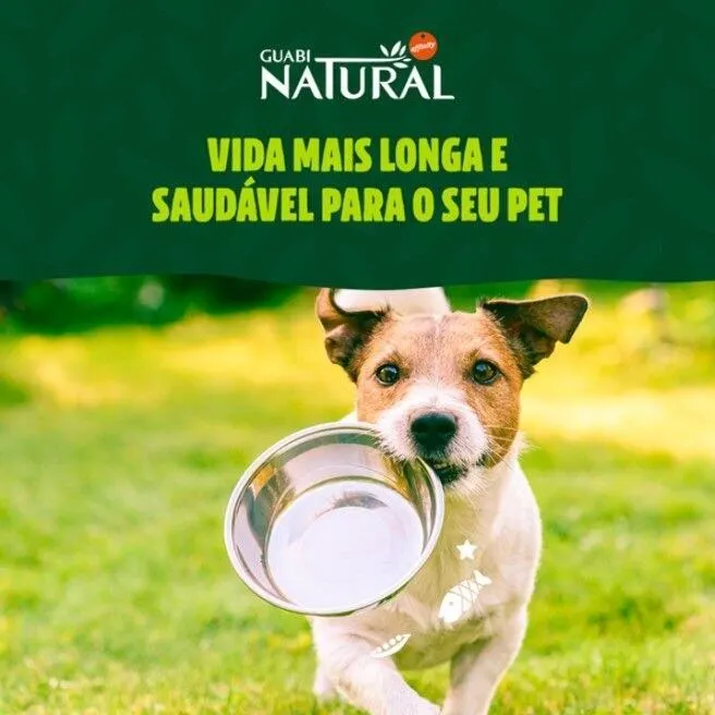 Ração Guabi Natural Sensitive Salmão e Aveia Cães Adultos Raças Mini, Pequeno e Médio