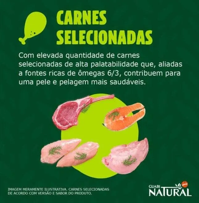 Ração Guabi Natural Sensitive Salmão e Aveia Cães Adultos Raças Mini, Pequeno e Médio