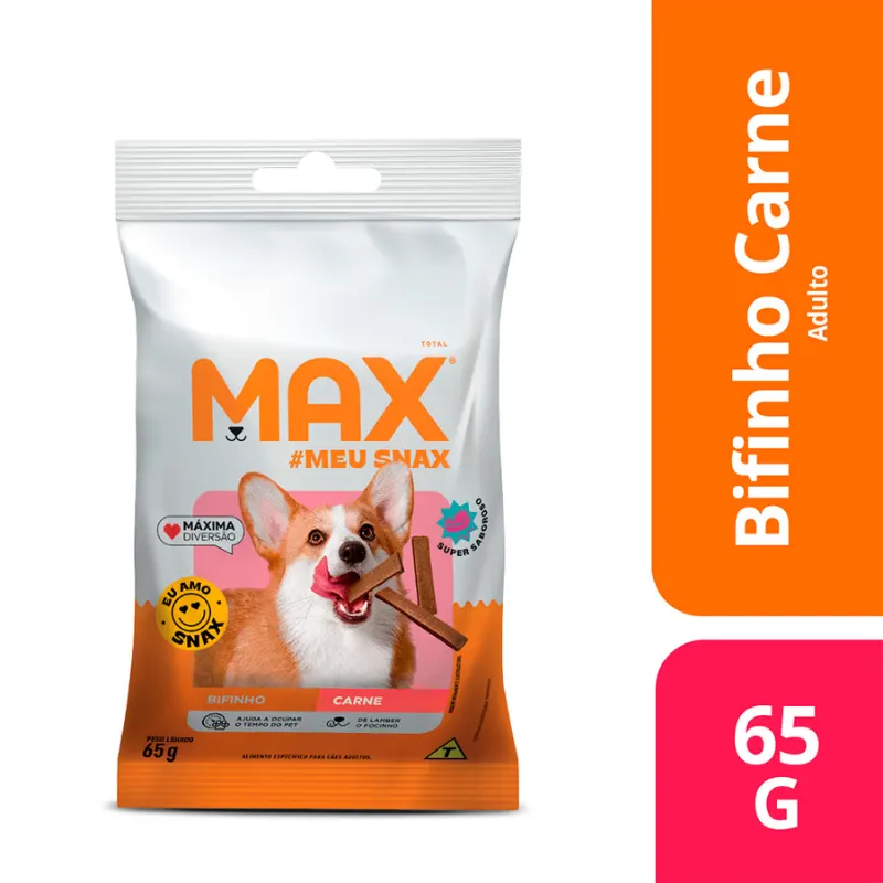 Snack Max Bifinhos Carne 65 g