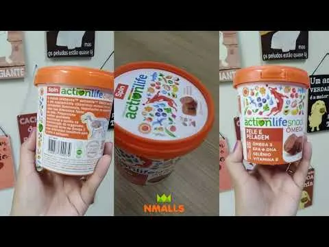 Actionlife OMEGA - Suplemento Em Snack para Pele e Pelagem