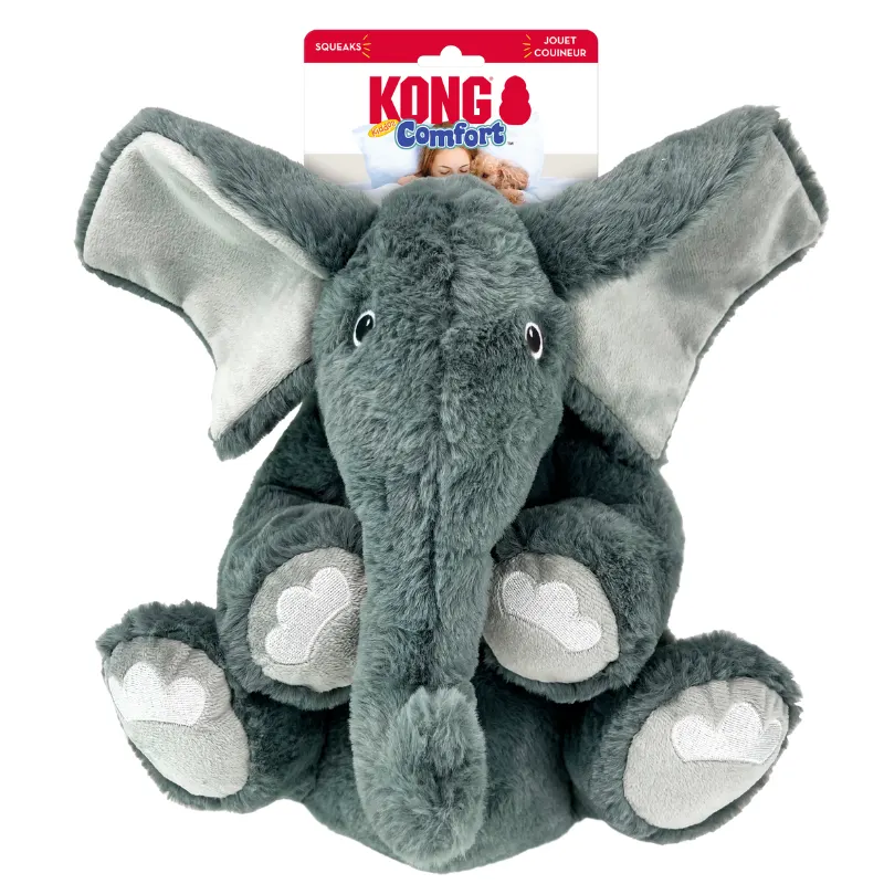 Kong Comfort Kiddos Jumbo Elephant Extra Grande