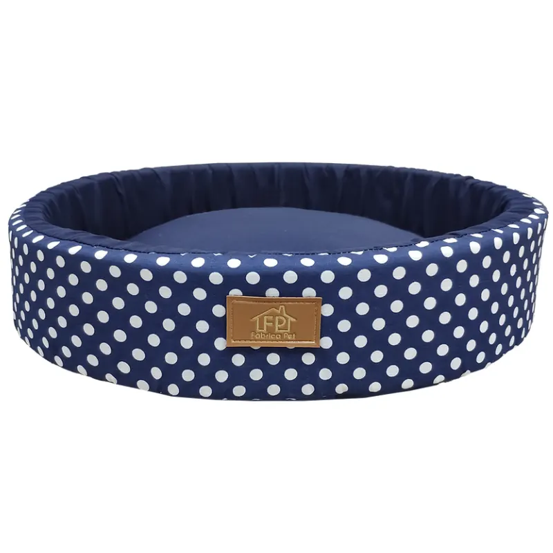 Cama Redonda Unic Azul Fabrica Pet