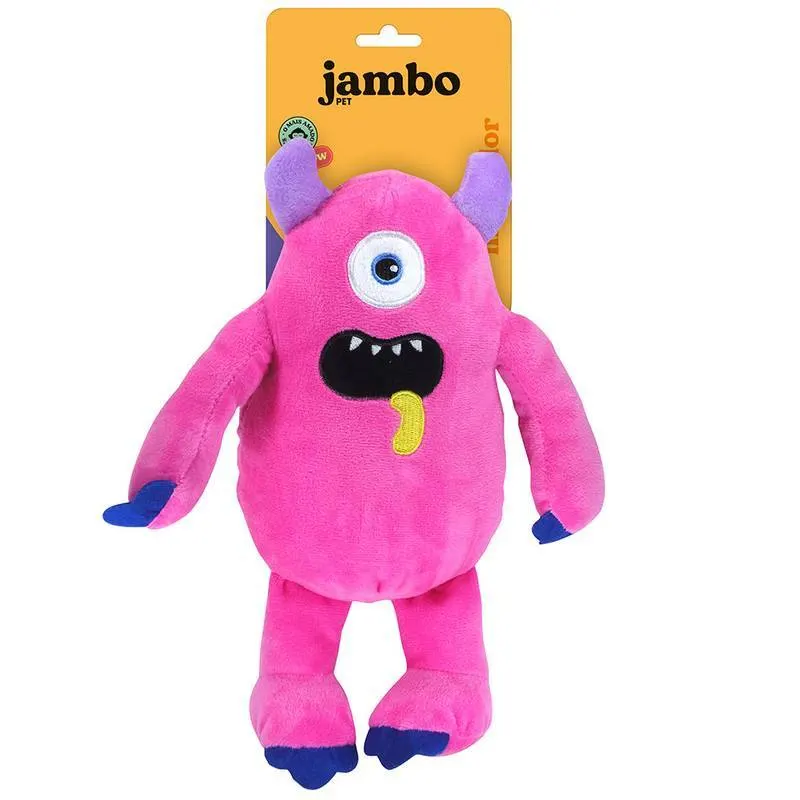 Mordedor Jambo Pelúcia Galáxia Mostro Rosa