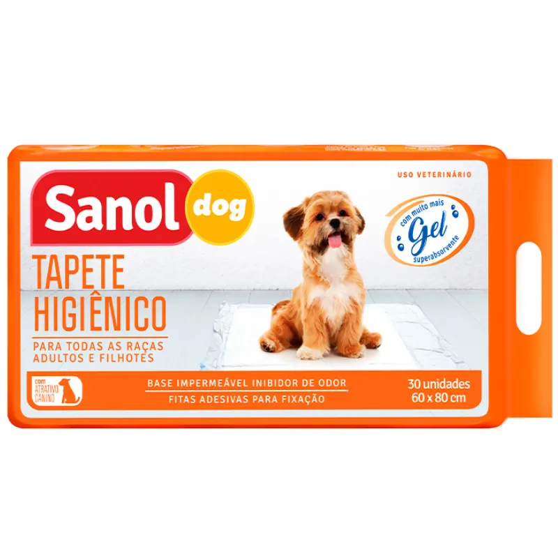 Tapete Higiênico Sanol Dog 30 un