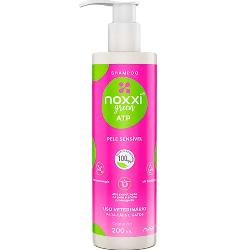 Shampoo Noxxi ATP Avert para Cães e Gatos  200 ml