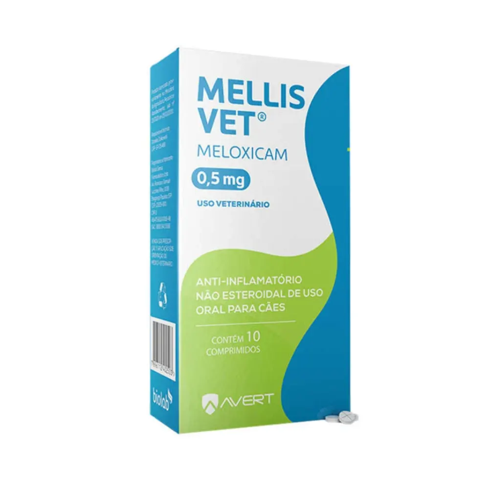 Anti-Inflamatório Avert Mellis Vet 3 mg - 10 comprimidos