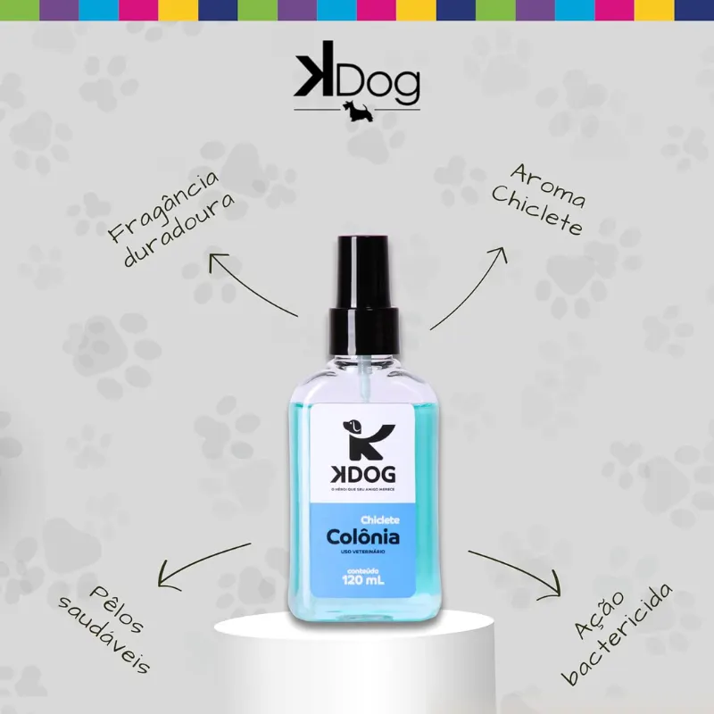 Kdog Colônia Chiclete 120 ml