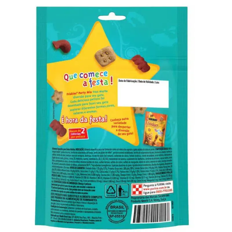 Petisco Friskies para Gatos Camarão 40 g