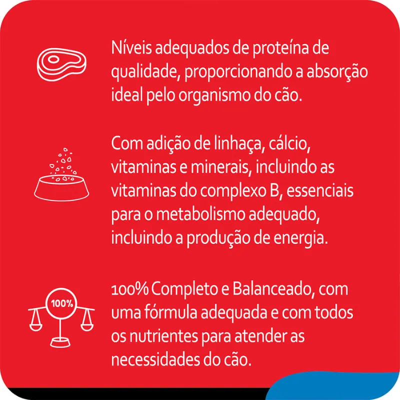 Ração Nero Original para Cães Adultos Carne 20 Kg