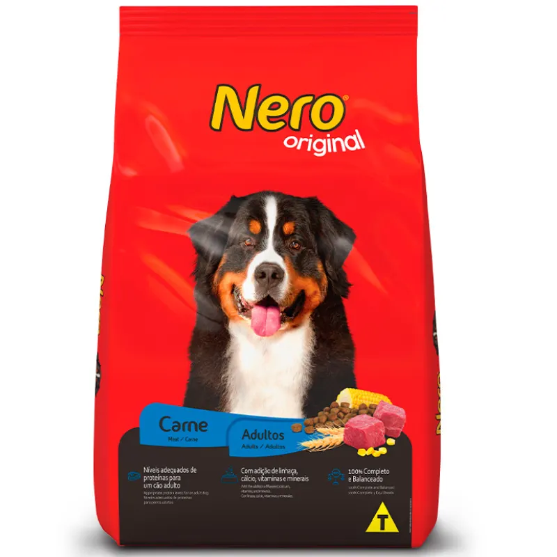 Ração Nero Original para Cães Adultos Carne 20 Kg