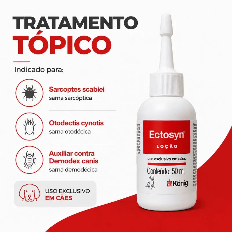 Ectosyn para Tratamento Tópico 50 ml König