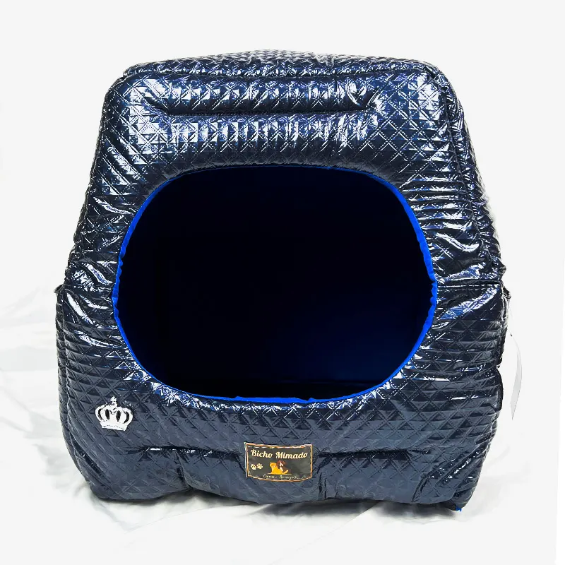 Caminha Luxo Toca Bicho Mimado Azul