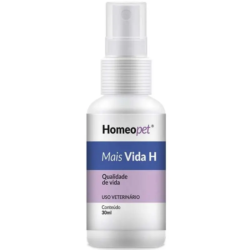 Sistema de Terapia Real H HomeoPet Mais Vida H - 30 mL