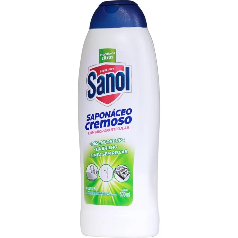 Sanol Limpador Multiuso Cremoso Citrus 500 ml
