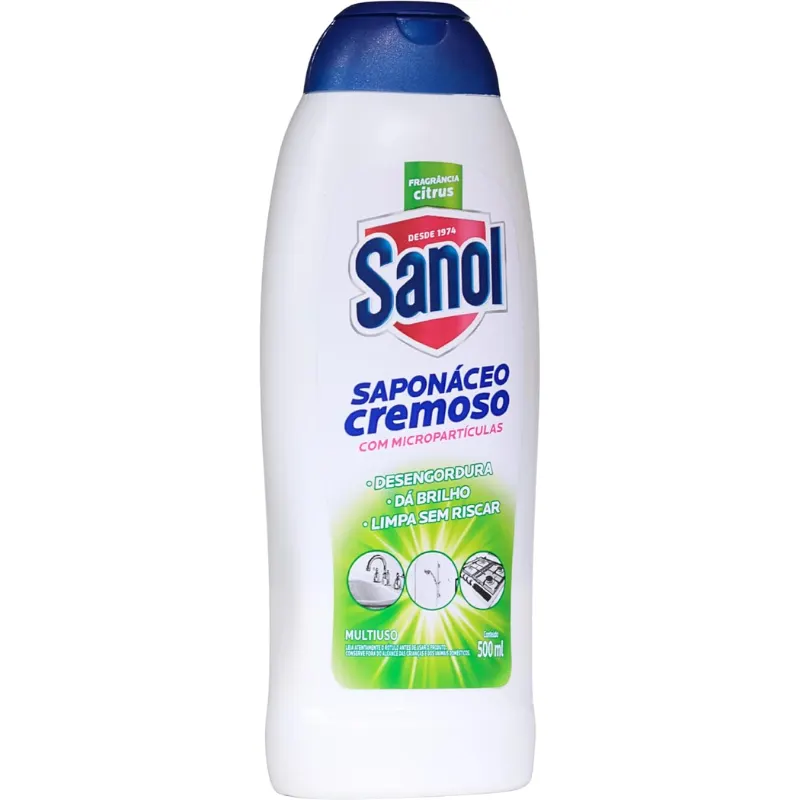Sanol Limpador Multiuso Cremoso Citrus 500 ml