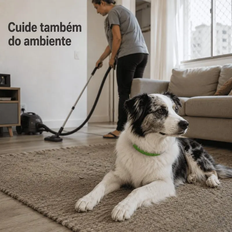 Coleira Antiparasitária König Externo 44 cm para Cães