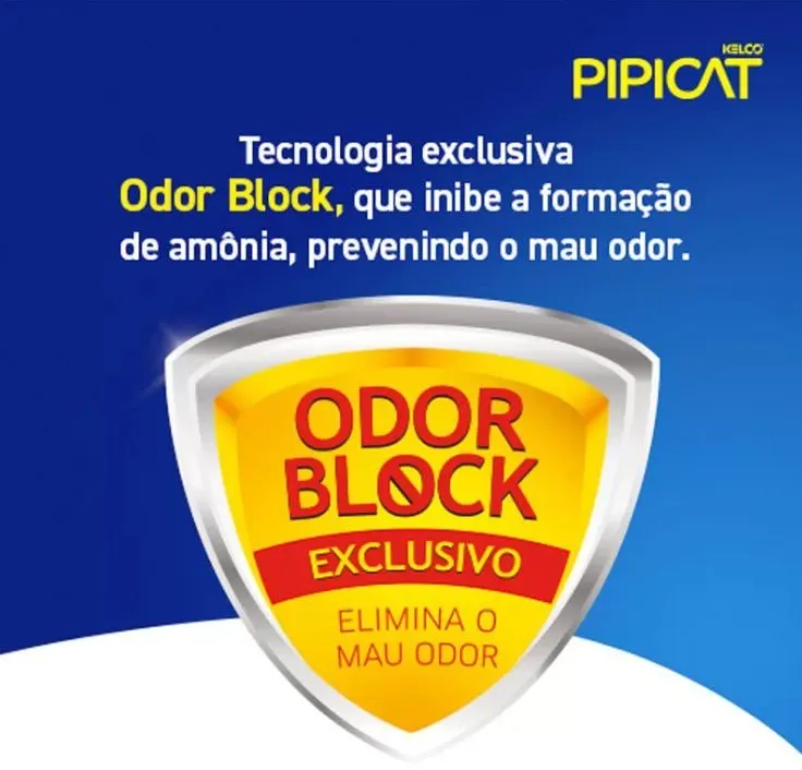 Areia Higiênica Pipicat Multicat para Gatos 4kg