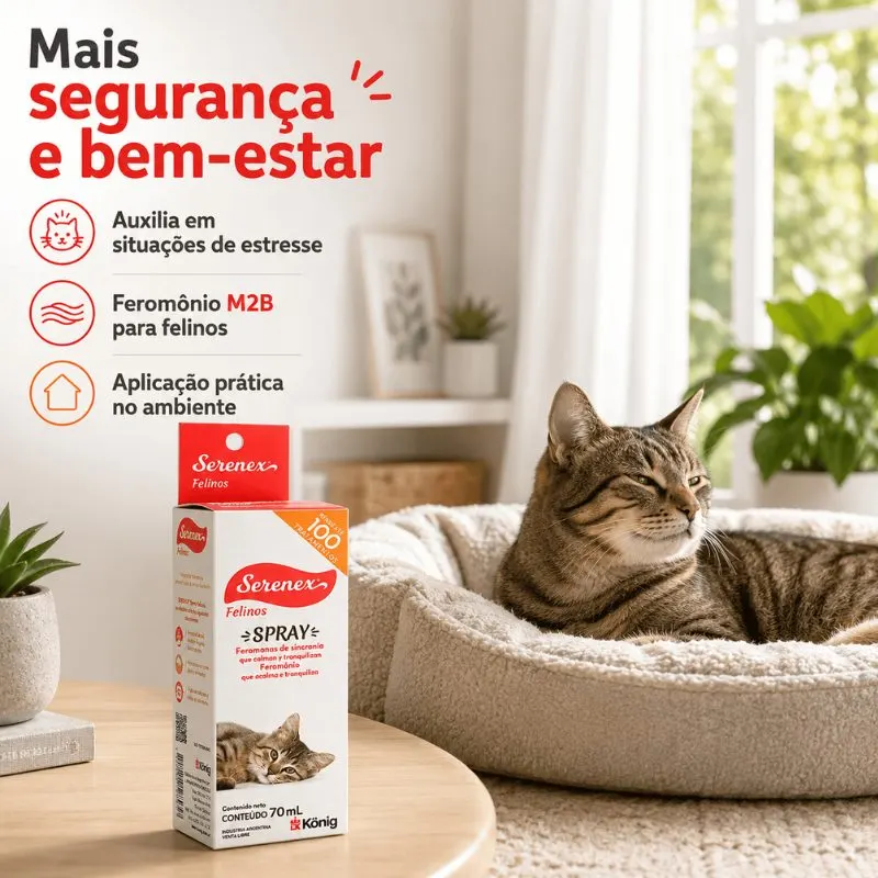 Spray Serenex Konig Felino 70 ml
