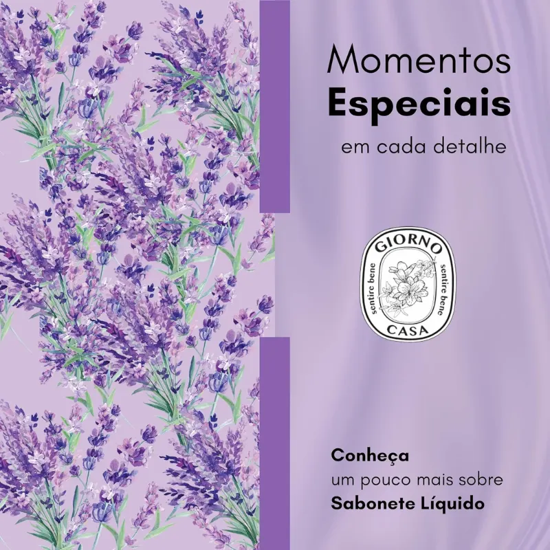 Giorno Casa Sabonete Liquido Lavanda 350 ml