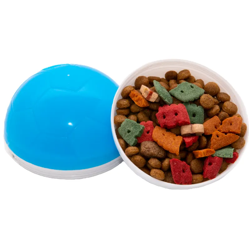 Brinquedo Amicus Mini Crazy Ball Azul e Branco