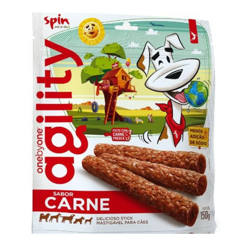 Petisco Agility Stick Cães - 150g - Carne