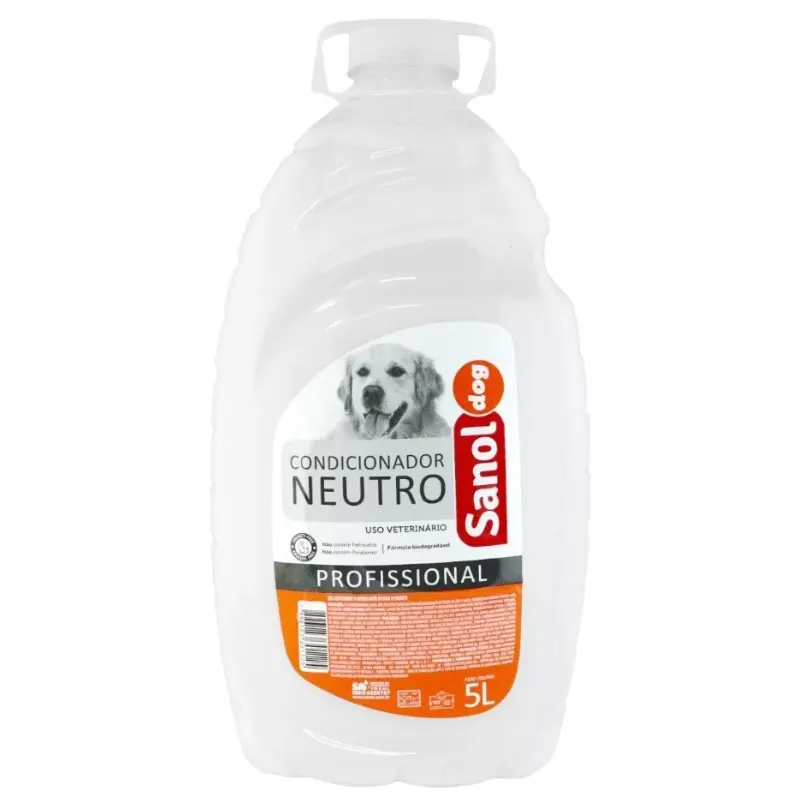 Sanol Dog Profissional Condicionador Neutro 5 l